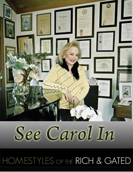 carol connors in homestyles of the gated and famous