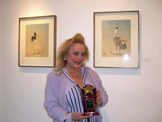 carol conners receives musical achievement in cinema award